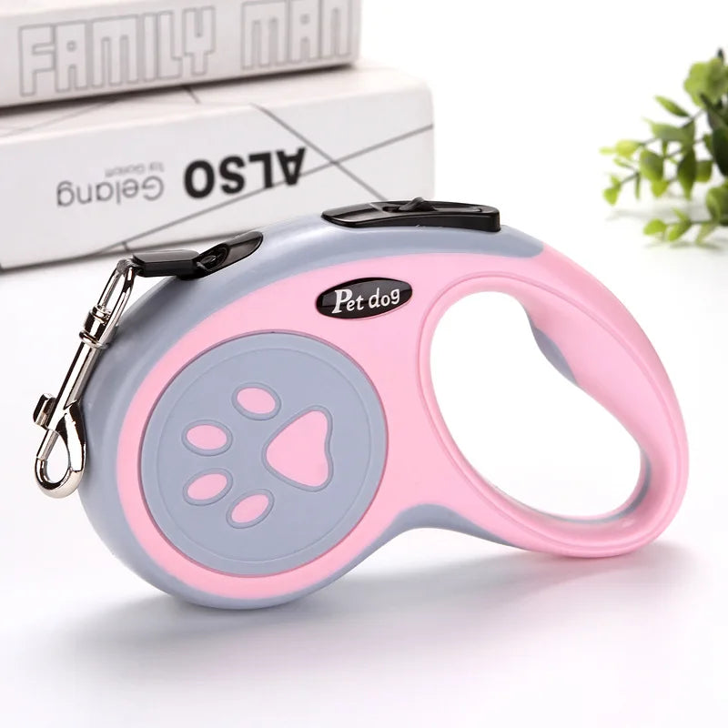 Nylon Dog Leash Automatic Retractable | Lilac Walk