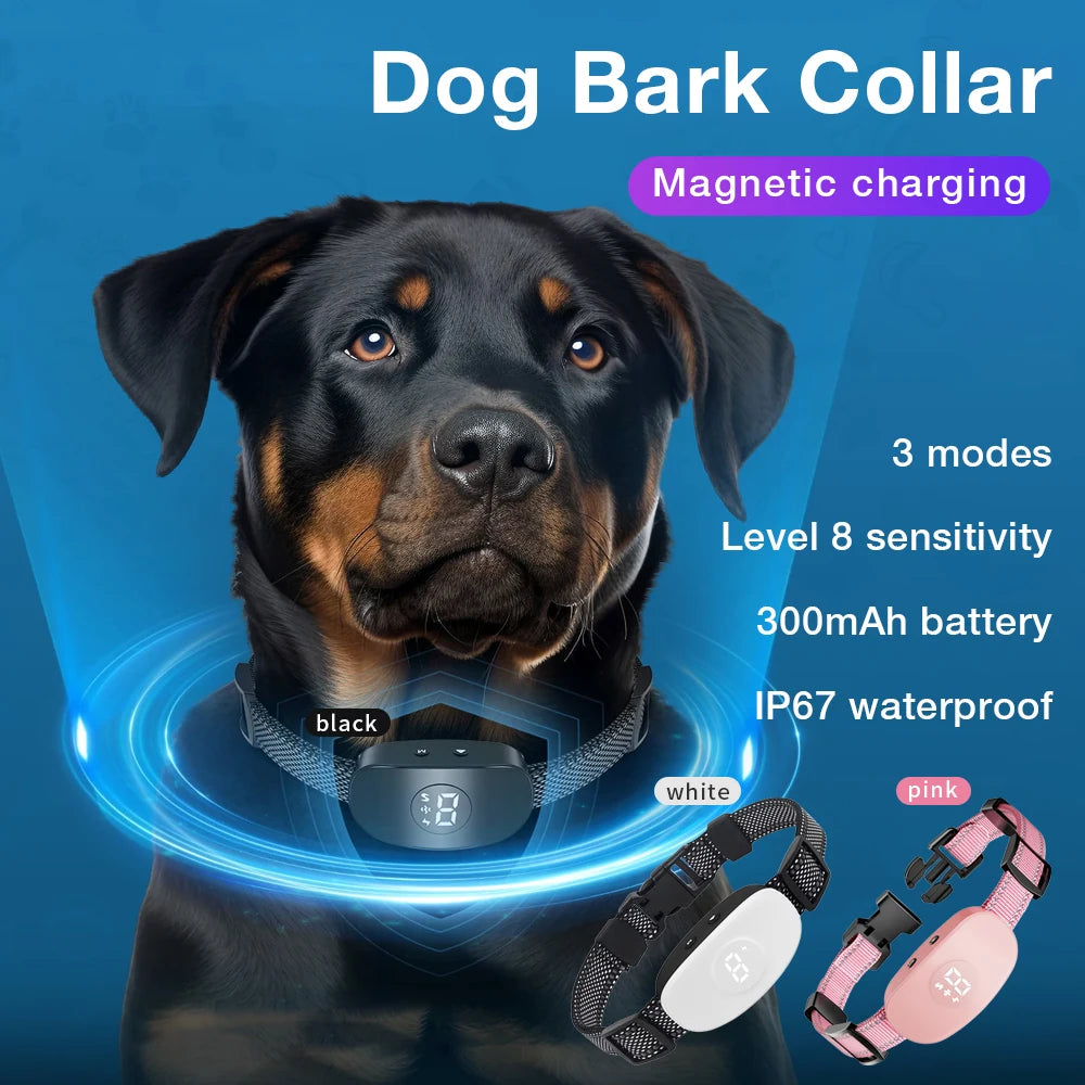 Anti Barking Collar Smart Dog | Lilac training
