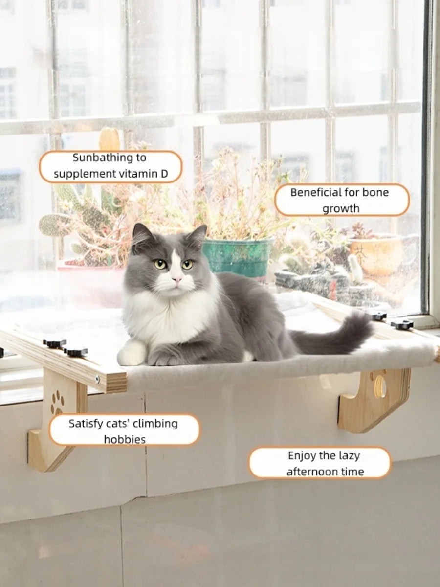 Cat Window Sill, Cat Window Hammock. | Lilac Cats
