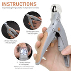 Professional Pet Nail Clipper Scissors With LED | LILAC CLIN