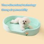 Winter Warm Detachable Dog Bed Elastic Round | Lilac Dogs