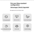 Large Capacity Automatic Pet Feeder and Water Dispenser All in One | Lilac Pets