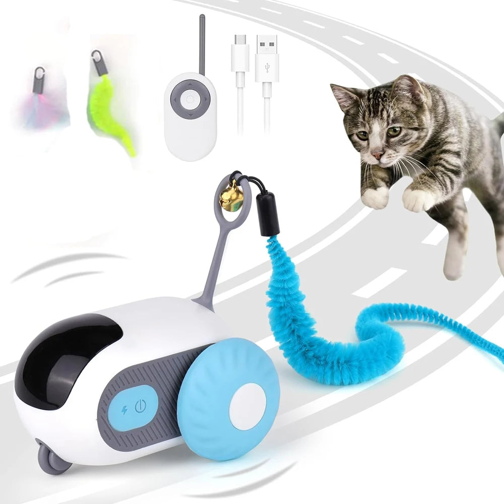 Smart Cat Toy Car Interactive | Lilac Cats