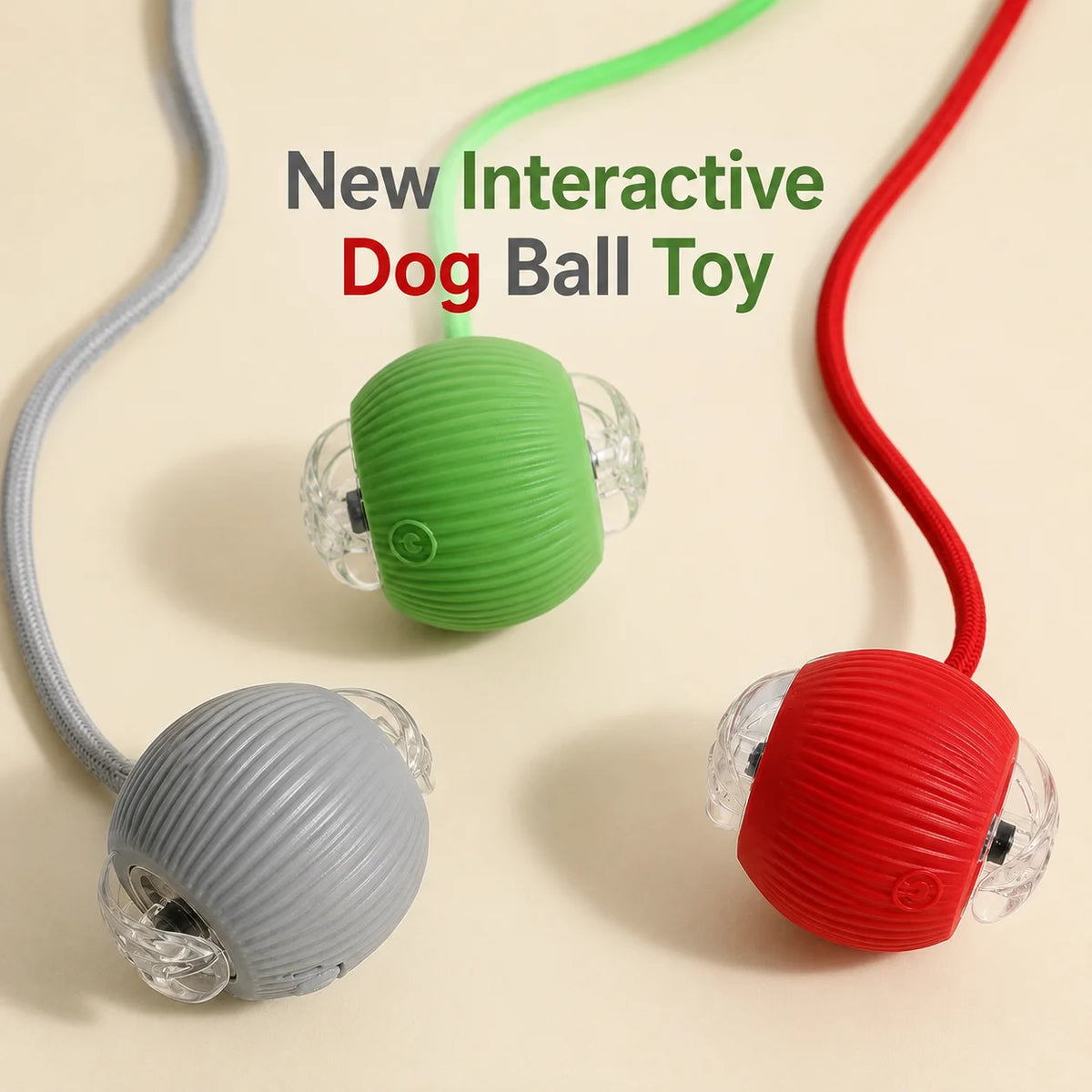 New Dog Interactive Ball Toy,Automatic Rolling Dog Ball Rechargeable,Smart Puppy Interactive Toy,Intelligent Balls Toy for Dogs | Lilac Dogs