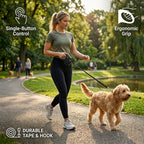 Pet Retractable Dog Leash, Automatic Extendable Pet Lead Rope for Small and Medium Dogs | Lilac Walk