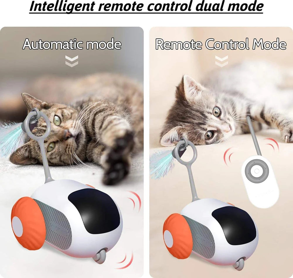 Smart Cat Toy Car Interactive | Lilac Cats