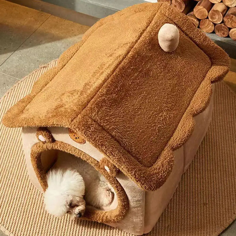 Thickened Pet Warm House | Lilac Pets
